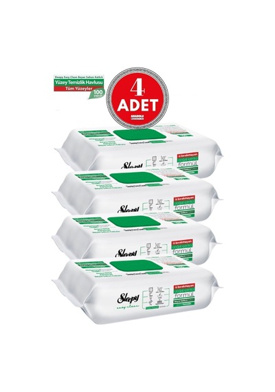 Yüzey Temizlik Havlusu 100 Yaprak 4 Adet Diğer