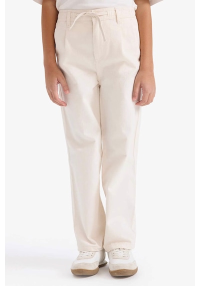 Defacto Gabardin Pantolon Erkek Çocuk G6740a826sper105 Ekru-er105
