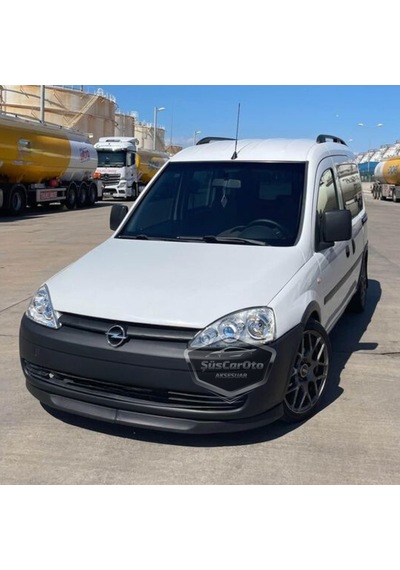 Opel Combo C 2002 2012 Uyumlu Üniversal Astra H Lip Esnek Ön Lip 2 Parça Tampon Altı Dil Karlık Ön Ek 00 Şüscaroto Aksesuar