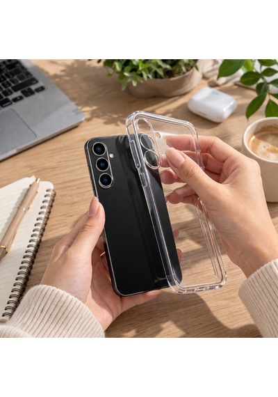 Samsung Galaxy S26 İle Uyumlu Kılıf Şeffaf Kamera Korumalı 3d