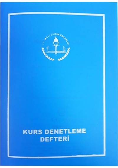 Kurs Denetleme Defteri Plastik Kapak 20x28 - 2 Adet