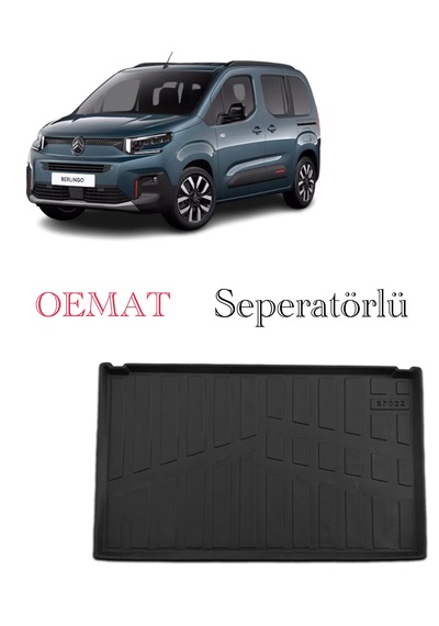 Citroen Berlingo Bagaj Havuzu Seperatörlü
