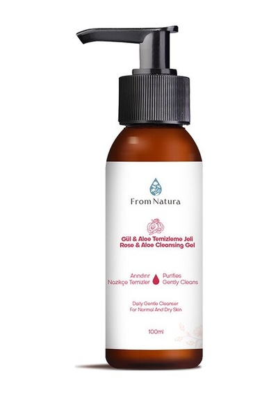 From Natura Gül & Aloe Temizleme Jeli 100 ML