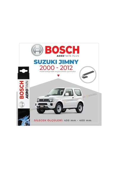 Suzuki Jimny Muz Silecek Takımı 2000-2012 Bosch Aerotwin N11.4369