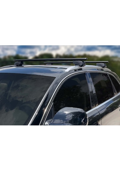 Audi Q5 Ara Atkı Siyah- Bold Bar V2 2 Parça 2008-2016