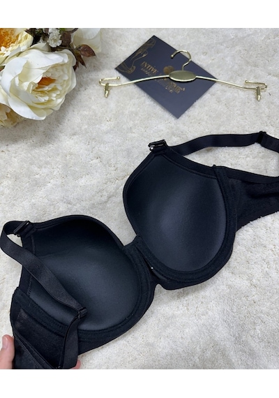 Le Jardin Daphne C Cup Balenli Çıkarılabilir Askılı Toparlayıcı S Siyah