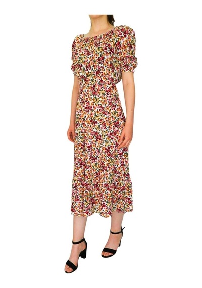 Kadın Elbise Empirme Bel Lastikli Bgl-St01331