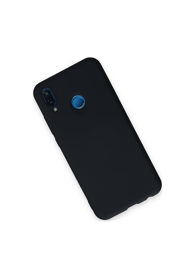 Flzdgnkr Newface Huawei P20 Lite Kılıf Nano İçi Kadife Silikon - Lacivert