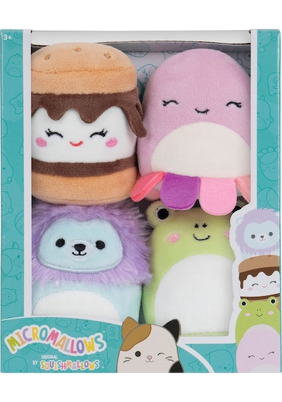 Squishmallows Micromallows 4'lü Figür Paketi Mm0005 Çok Renkli