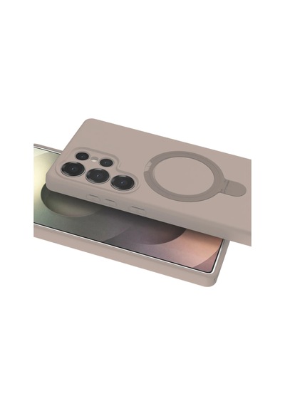 Newface - 131 - Samsung Galaxy Uyumlu S23 Ultra Regal Magsafe Standlı Kapak - - Muratech - Titan Gri Diğer