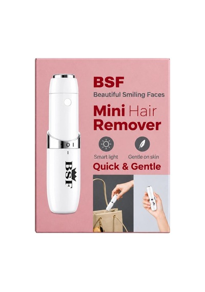 BSF Beautiful Smiling Faces Ls-01 Mini Face Yüz Tüy Alma Tıraş Makinesi Temizleme Fırçası