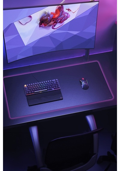 Thentech 4xl 120 60 Oyuncu Mousepad Masa Boy Hızlı Mat Kenarları Dikişli Sökülmez Altı Kaydırmaz Game Pad