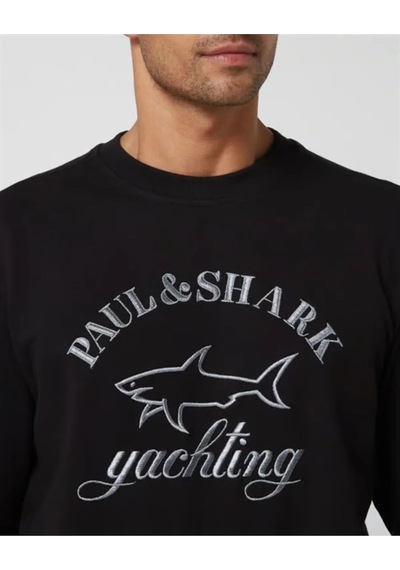 Paul&shark 12311932 Erkek Sweatshirt Siyah
