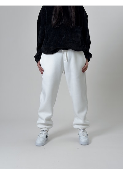 Cocopelli Şardonlu Ekru Kadın Jogger Eşofman Coc2538