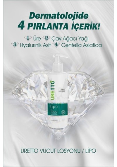 Üretto Lipo Vücut Losyonu 200ml