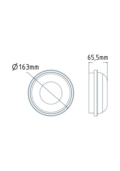 Horoz Artos-15 Beyaz Işık 6400k Ip65 Nemliyer Led Armatür 400-002-127
