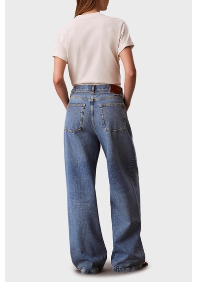 Calvin Klein Bayan Kot Pantolon Lv047e752g 3ns Mavi Mavi