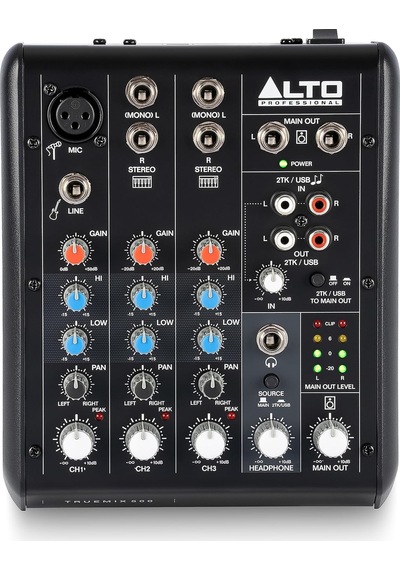 Alto Professional Truemıx500 5 Kanal Usb Mikser