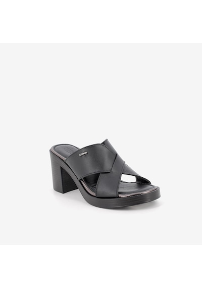 IGI&Co Nero Black Terlik Kadın 1194200 Igı&co Dfb 11942 With Hell Black siyah