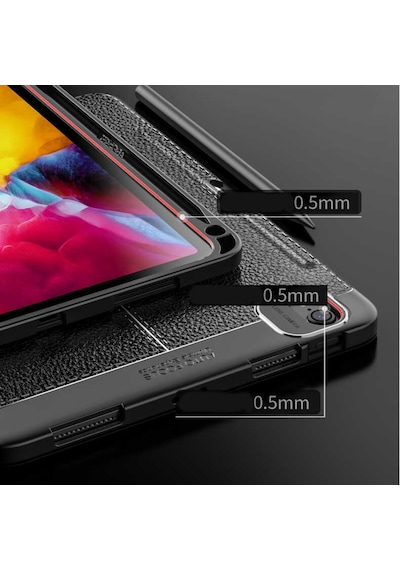 Apple Uyumlu iPad Pro 11 Tablet Kılıf Lüx Tasarım Silikon Kapak
