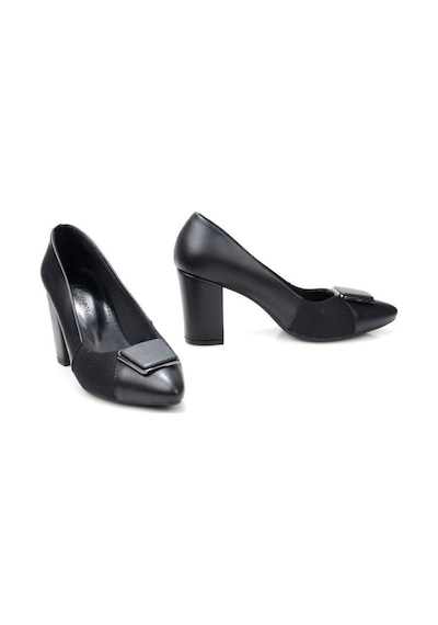 Pisagor Ps-32810 Kadın Topuklu Stiletto Ayakkabı siyah