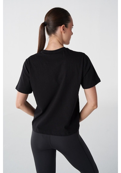 Hummel Kadın Kısa Kol T-shırt Hmlt-ıc Icona Regular T-shırt 911867 Siyah