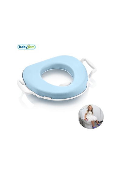 Babyjem Lüks Bebek Klozet Adaptörü Mavi