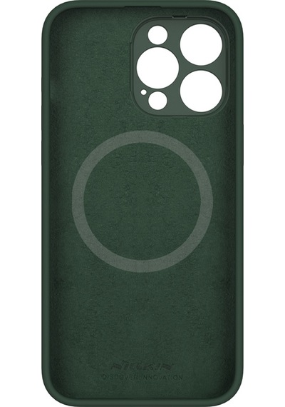 Nillkin Apple Uyumlu iPhone 15 Pro Max Stand Özellikli Lens Koruyuculu Lansman Kılıf Yeşil
