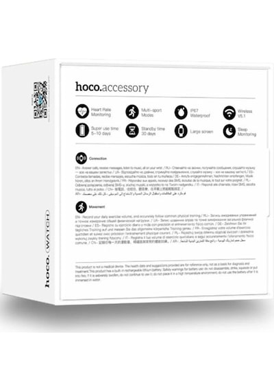 Hoco Watch Y3 Pro 1.69"49 MM Akıllı Saat (İthalatçı Garantili)