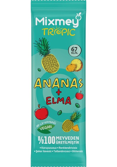 Mixmey Elma Ve Ananas Meyve Bar 20 G 5 Adet