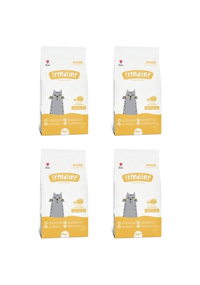 Tavuklu Yetişkin Kedi Maması 4 Adet 1 Kg