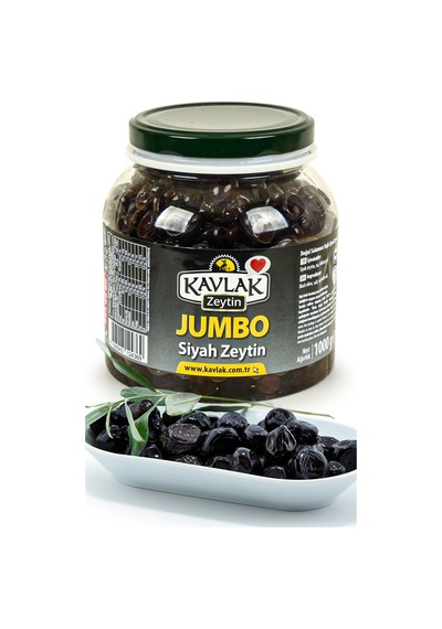 Jumbo Gemlik Siyah Zeytin 1 Kg
