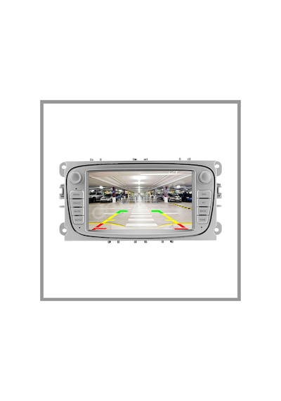 Govimaks Ford Connect-mondeo-focus Uyumlu Oval Gri 4 Gb Ram 64 Gb Hafıza Androıd Multımedıa Teyp 7"