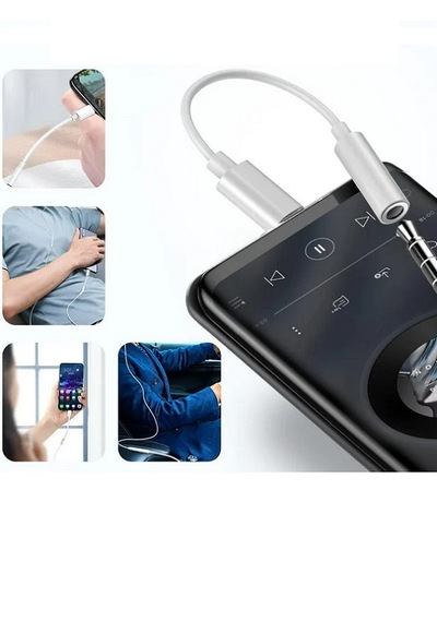 Samsung A53 5g Uyumlu Type-c Kulaklık Dönüştürücü 3.5 Mm Jack Girişli Ses Adaptörü -