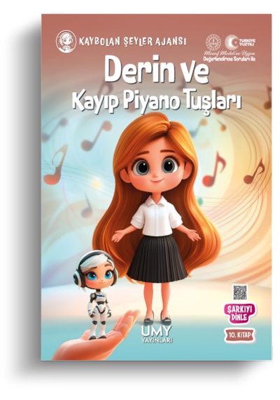 Umy Yayınları Derin Ve Kayıp Piyano Tuşları - Çocuklar İçin Sanat Sevgisi Ve Dikkat Geliştiren Hikaye Kitabı