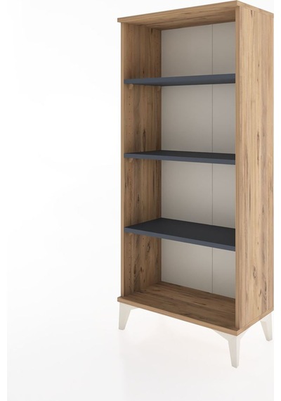 Hyperion Dolap 3 Raflı 60x44x134 Çam-antrasit Atlas Çam