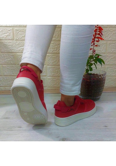 Kinetix Enner Pu Kiremit Comfort Fuspetli Atom Sneaker Spor Ayakkabı Kiremit