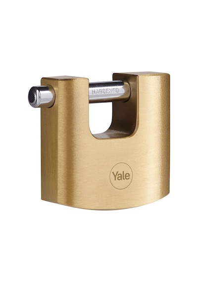 Yale Oval Kayar Pimli Pirinç Asma Kilit 90 Mm