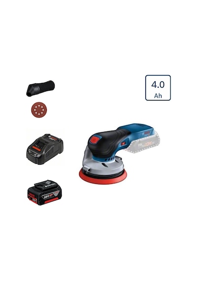 Bosch Gex 18v-125 Tek Akülü Zımpara Makinesi 4 Amper