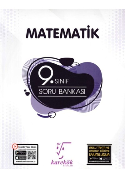 Karekök 9. Sınıf Matematik Soru Bankası Yeni