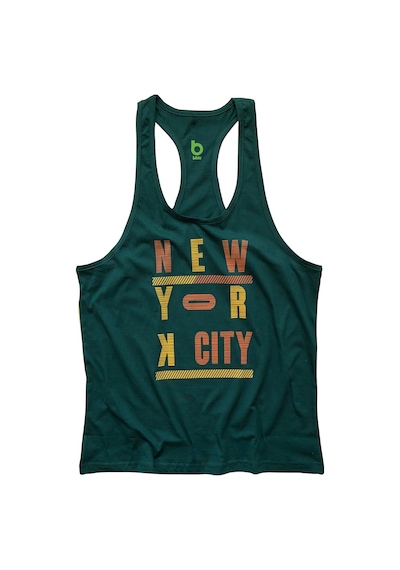 Bluu Fitness Gym Tank Top Sporcu Atleti Newyorkcity