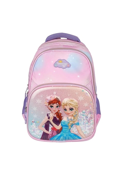 Kız Çocuk Kabartmalı Figürlü ve Pullu 3'lü Takım Rlx1370-elsa