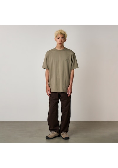Gramicci One Point Logo Erkek Haki T-shirt G4su-t096 Haki
