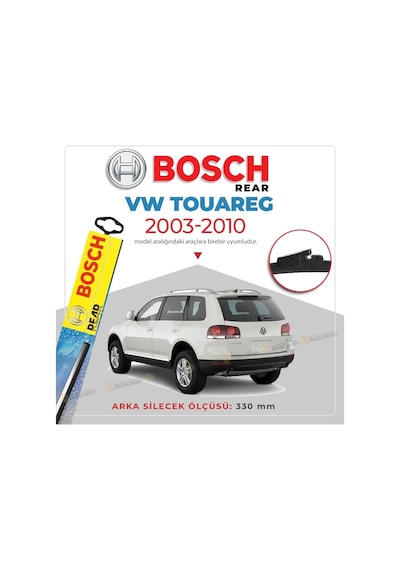 Bosch Rear Volkswagen Touareg 2003 - 2010 Arka Silecek -  A330H