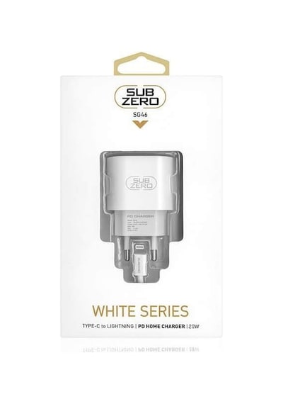 Subzero Apple Uyumlu iPhone 12 12 mini 12 pro 12 pro max Yeni Nesil 20W USB-C Güç Adaptörü Hızlı Şarj Aleti ve 1M Kablosu