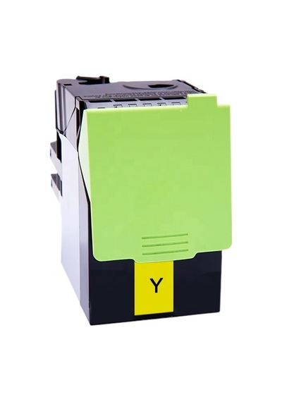 Lexmark 80C8Sy0 Cx310Dn Cx410Dn Cx510Dn Sarı Uyumlu Toner