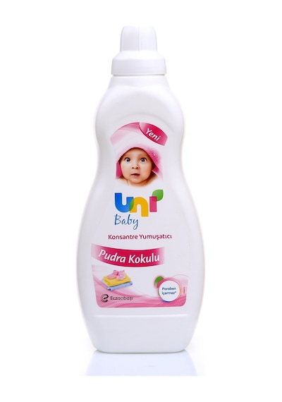 Uni Baby Pudra Kokulu Hipoalerjenik Konsantre Çamaşır Yumuşatıcı 1200 ML