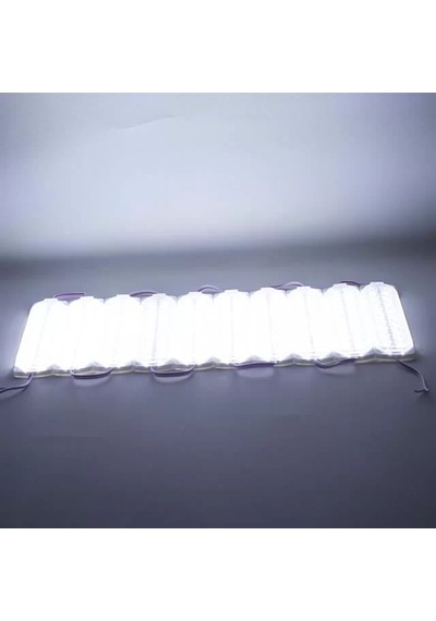Hubrendy Sh Powermaster 12 Volt 3.6 Watt Soğuk Beyaz Flaşlı Yanıp Sönen 2835 Modül Led