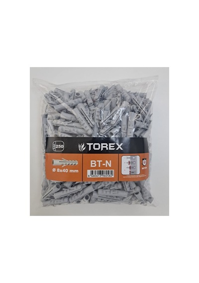 Beton Dübeli 8 Mm 90 Kg Taşıma Kapasiteli Güçlü Dübel 250 Adet - 765022852 Diğer
