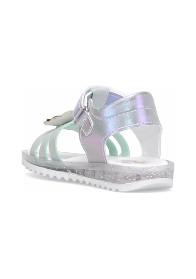 Elit Şa-b-034-25y Bebe Kız Çocuk Düz Sandalet Yeşil Yeşil